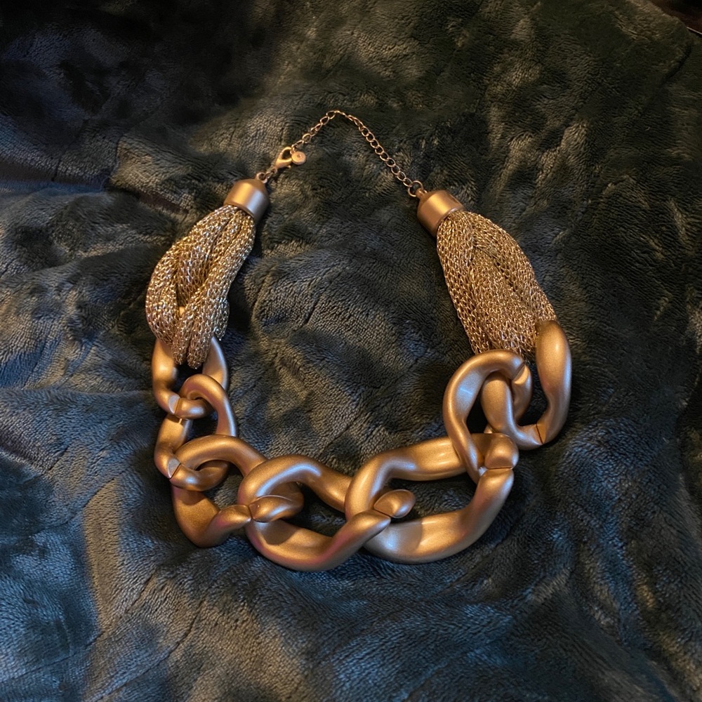 Chunky Gold Chain Necklace